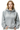 Women's Fall/Winter Fleece-Lined Half-Zip Hooded Sweatshirt
