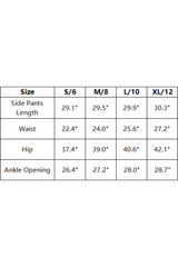 Women's Athletic Wide Waistband Yoga Wide Leg Capri Pants