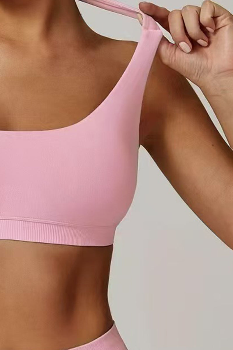 women's   high waisted Hanging sports bra& Leggings suits