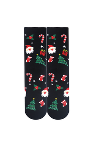 Unisex Christmas Fun Jacquard Crew Socks