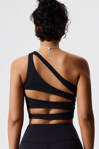 Women Eco-Friendly Recycled Polyester Fabric With Bra Pads Running Sports Fitness Yoga Bra