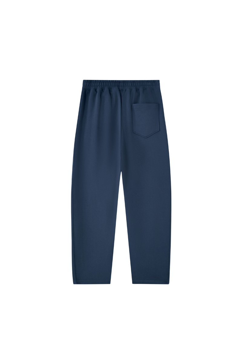 Unisex Fall Heavyweight Relaxed Curved Sweatpants