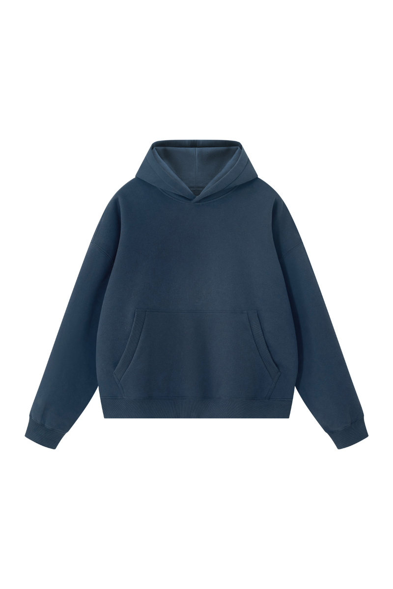 Women's Fall/Winter Kangaroo Pocket Relaxed Fleece Hoodie