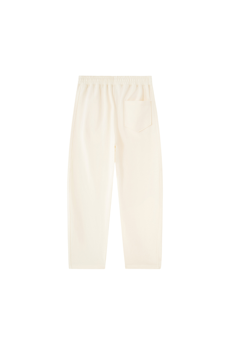 Unisex Fall Heavyweight Relaxed Curved Sweatpants