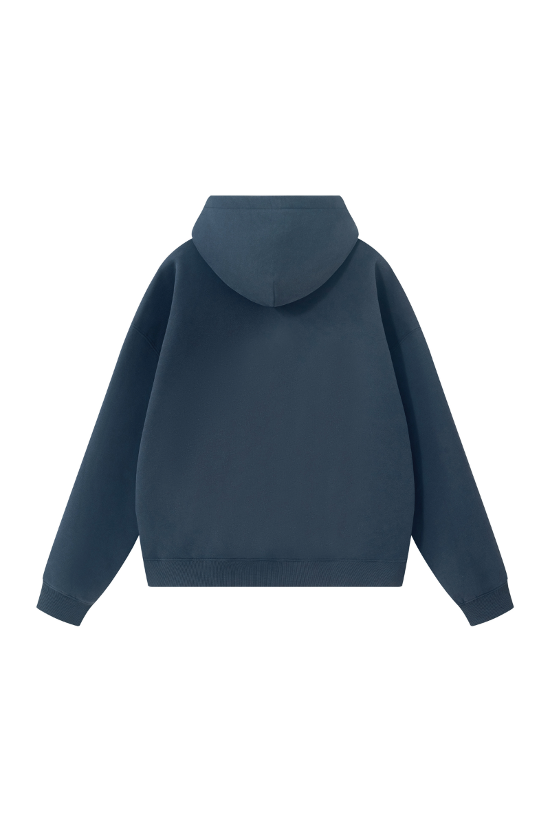 Unisex Fall/Winter Kangaroo Pocket Relaxed Fleece Hoodie