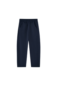 Unisex Fall Heavyweight Relaxed Curved Sweatpants