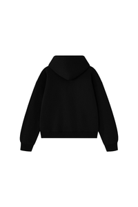 Unisex Fall 100% Cotton Terry Double-Zip Hooded Jacket