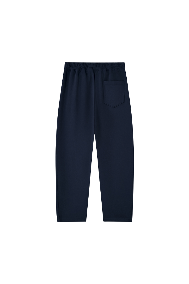 Unisex Fall Heavyweight Relaxed Curved Sweatpants