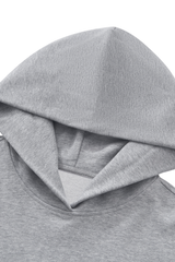 Men's Fall Set:Heavyweight Hoodie And Curved Sweatpants