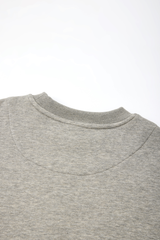 Unisex Fall Minimal Relaxed Drop Shoulder Sweatshirt
