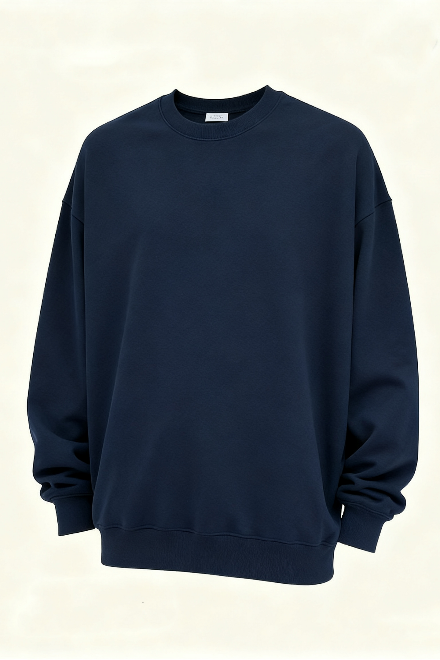 Men/Women Unisex Heavyweight 305G Cotton Retro Long Sleeve Tee