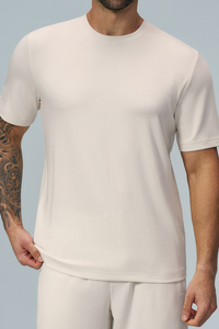 Men's Summer Modal Soft Moisture-Wicking Short Sleeve T-Shirt