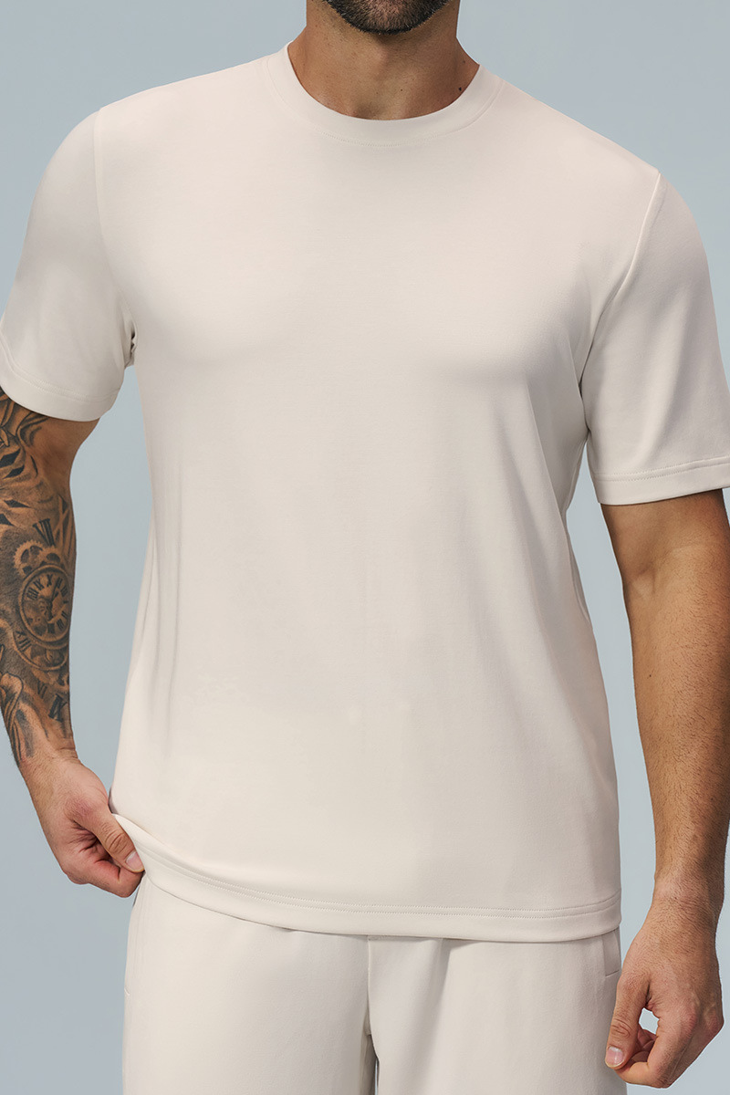 Men's Summer Modal Soft Moisture-Wicking Short Sleeve T-Shirt