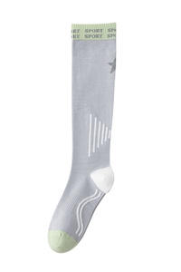 Women's Striped Gradient Compression Sports Knee-High Socks