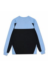 Men's Fall Color Block Raglan Long Sleeve Sports Jersey