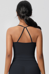 Women Y‑Back Sports Cami Tank Top