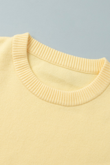 Letter-patterned jacquard sweater