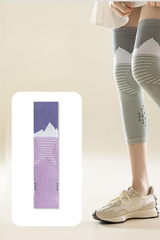 Women's Color Block Anti-Slip Sports Knee-High Socks