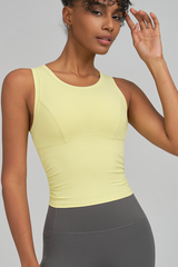 Women's sleeveless sports vest