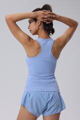 Women Slim Fit Naked-Feel Running Tank Top