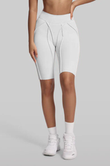 Women's High-Waisted Seam Detail  Naked Feel Yoga Shorts