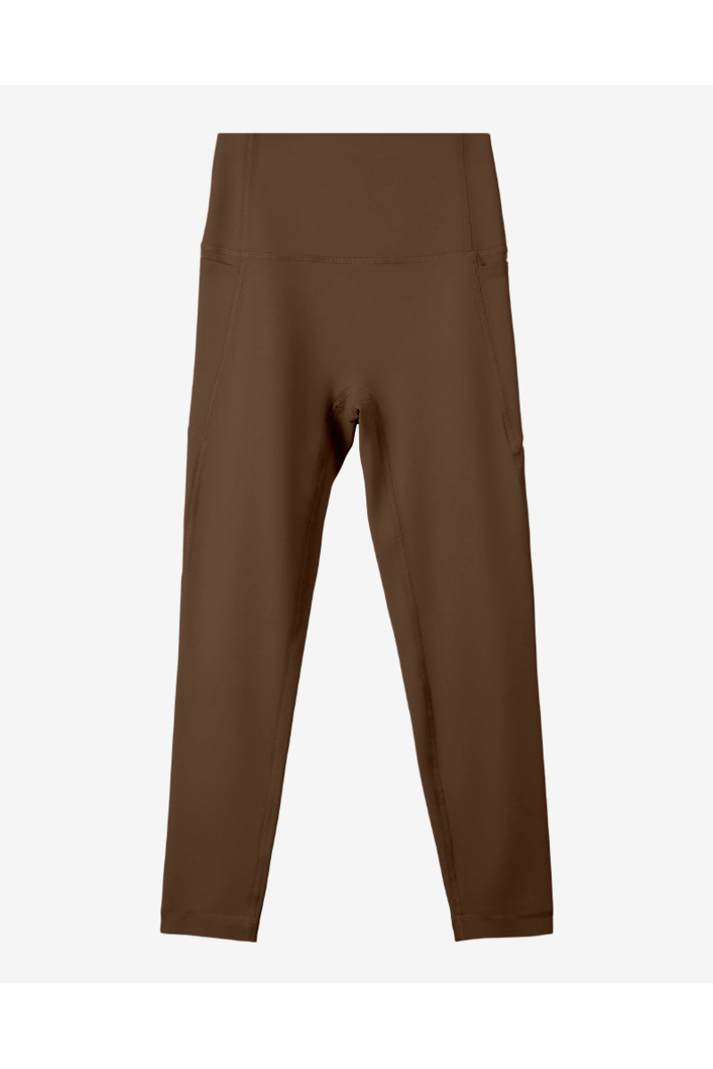 High-waisted, snug-fitting women's pants