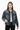 Women's Fall 100% Cotton Vintage Wash Slim Denim Jacket