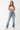 Women's Classic Washed Slim Fit Stretch Flare Jeans