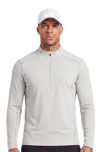 Men's Fall Half Zip Long Sleeve Cooling Sports Hiking T-shirt