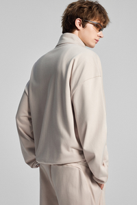 Stand-up collar casual outerwear