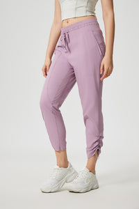 Women Straight Light Breathable Ice Feeling Slim Running Fitness Casual Sweatpants