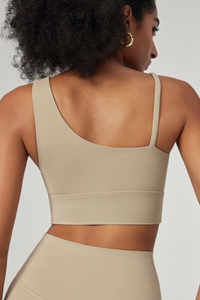 Women's Asymmetrical One-Shoulder Sports Bra