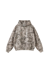 Men's Loungewear Camo Print Loose Drop Shoulder Hoodie
