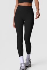 Women's Athletic Side-Pocket High Waist No T-Line Leggings