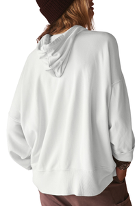 Hooded, relaxed-fit casual sweatshirt