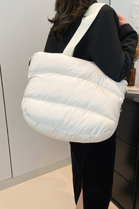 Women's Spacious Padded Tote Crossbody Bag
