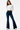 Women's High Waist Stretch Slim Flare Jeans