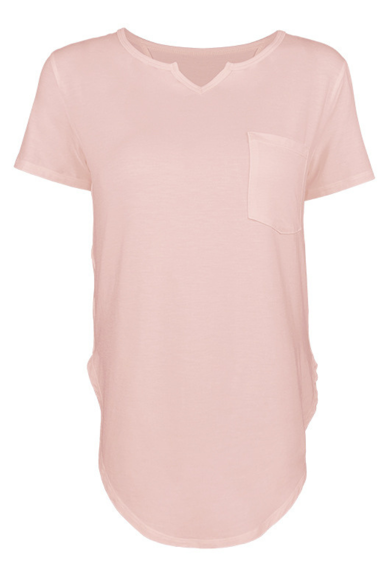 Mulberry silk short-sleeved T-shirt