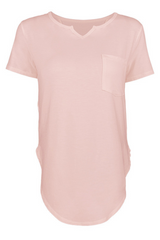 Mulberry silk short-sleeved T-shirt