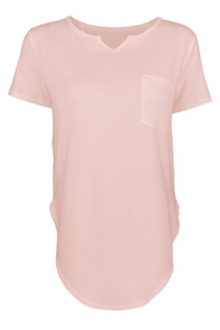 Mulberry silk short-sleeved T-shirt