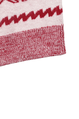 Casual style semi-high collar sweater