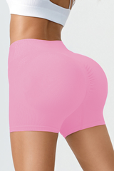 Women's High-Waisted Pleated Buttocks Lift Sculpting Short