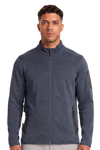 Men's Fall Thermal Fleece Full-Zip Stand Collar Jacket