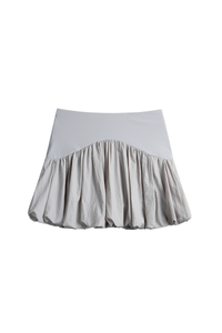 Women's Quick-dry Color Block Pleated A-line Tennis Skirt