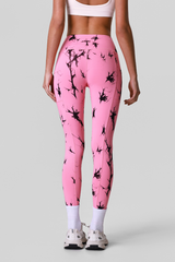 Women's Sports High Waist Tie-Dyed Side Pocket Yoga Leggings