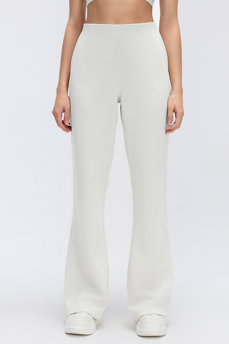 Women's Spring Breathable High-Waisted Flared Casual Pants