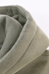 Retro-style hooded sweatshirt