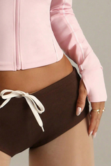 Color-contrast zipper jacket