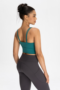 Breast Pad-Incorporated Speed Bra