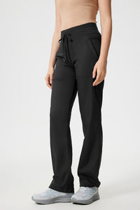 Women Straight Loose Quick Dry Breathable Commuter Running Sports Casual Fitness Yoga Pants